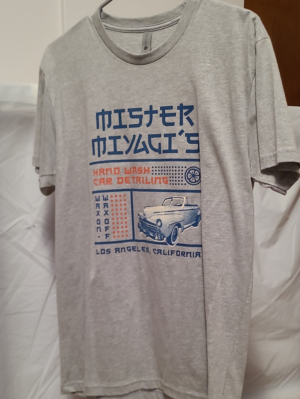 Men's Short Sleeve Graphic Tee - Light Gray